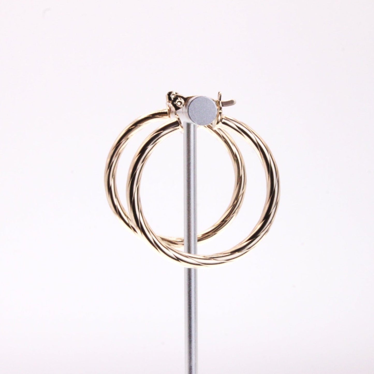 Small Groove French Lock Hoop